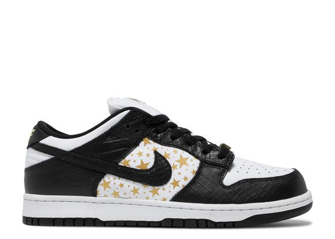Dunk Low OG SB x Supreme Stars (Black)- Worn
