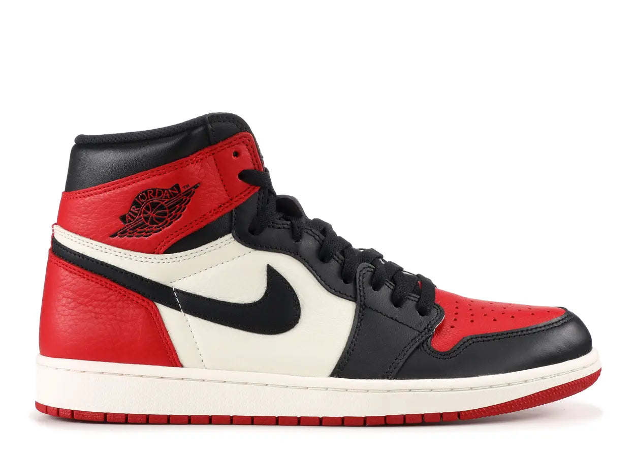JORDAN 1 RETRO HIGH OG (BRED TOE)