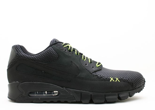 Air Max 90 x Kaws (Black Volt) - Worn