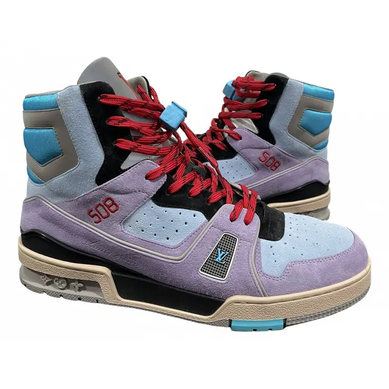Louis Vuitton Trainer 508 (Purple/Blue) Worn