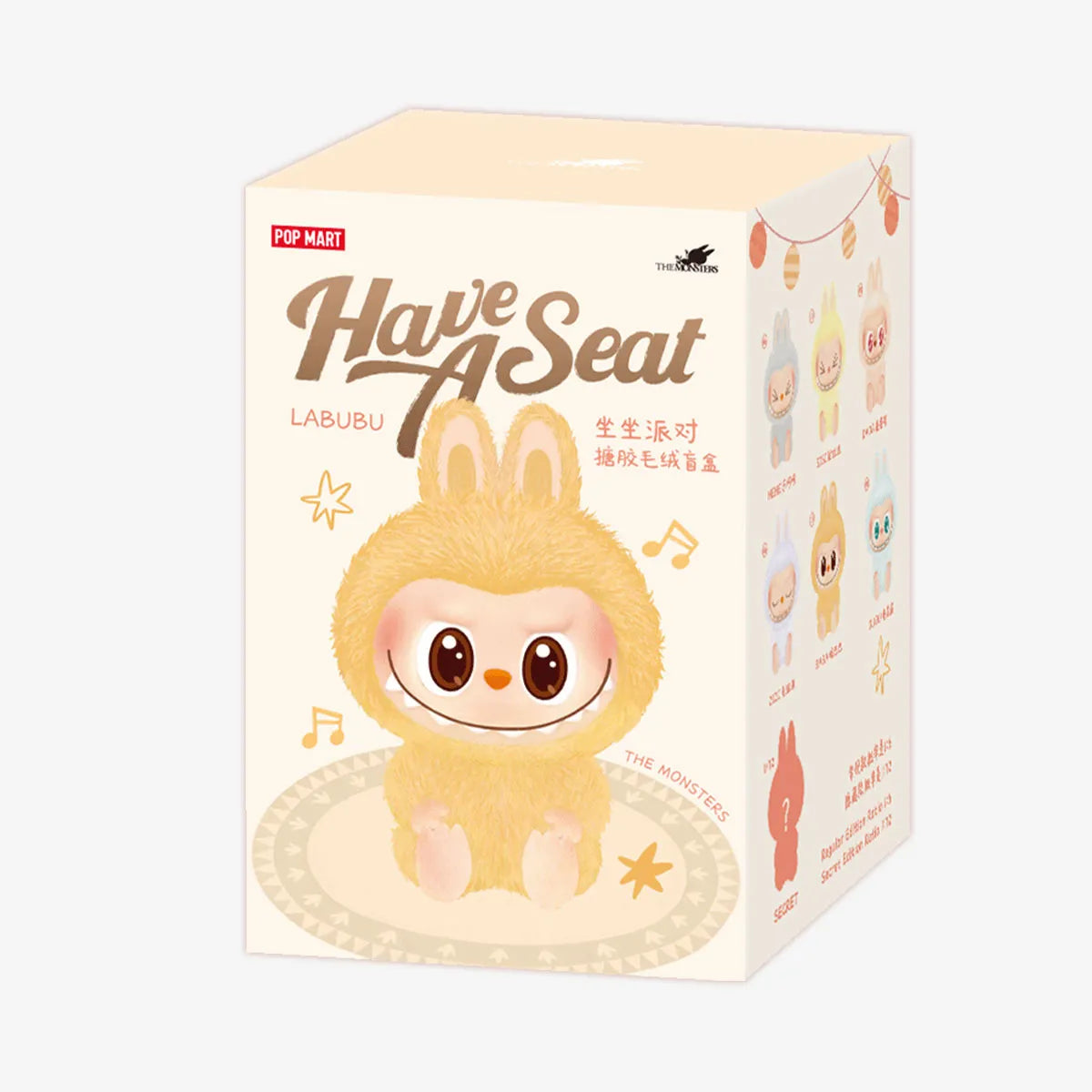 THE MONSTERS - Have a Seat Vinyl Plush Blind Box