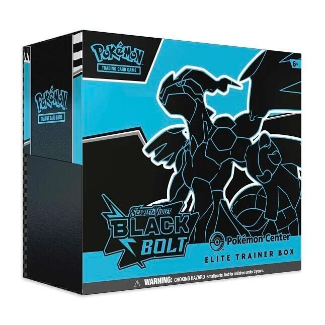 Pokemon Black Bolt Pokemon Center Elite Trainer Box (Exclusive) - SV: Black Bolt (BLK)