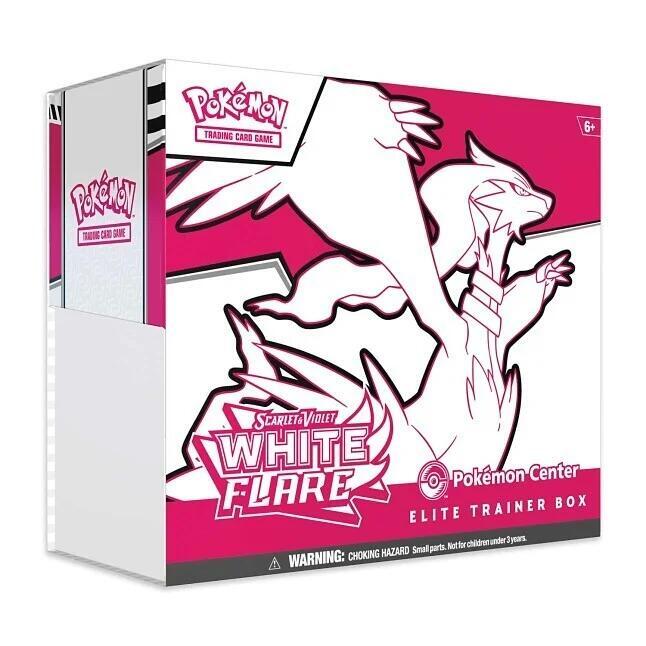 Pokemon White Flare Pokemon Center Elite Trainer Box (Exclusive) - SV: White Flare (WHT)