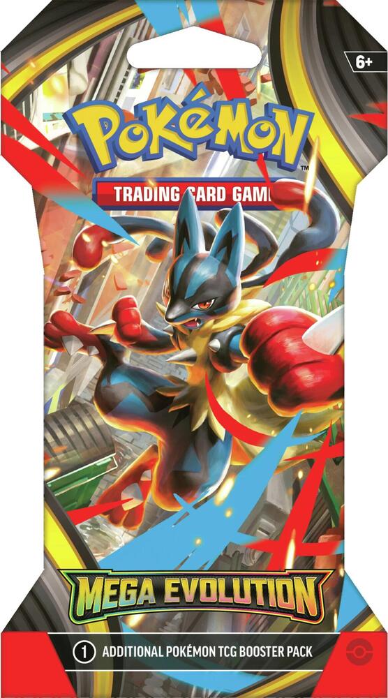 Pokémon TCG: Mega Evolution Sleeved Booster Pack - ME01: Mega Evolution