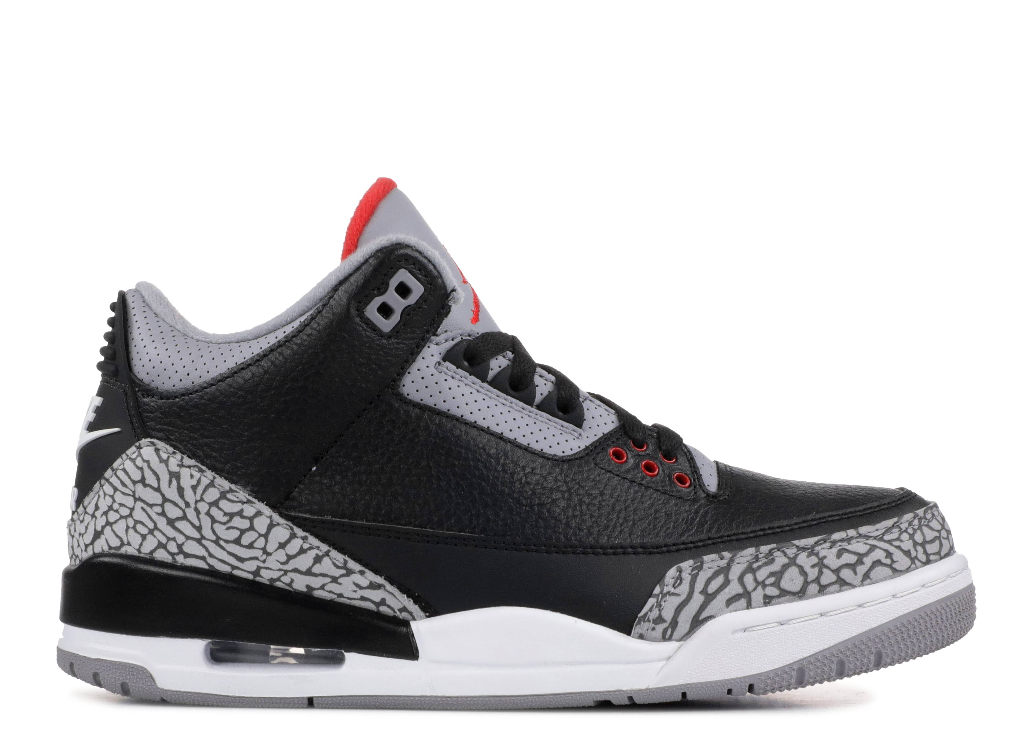 Air Jordan 3 Retro (Black Cement 2018)