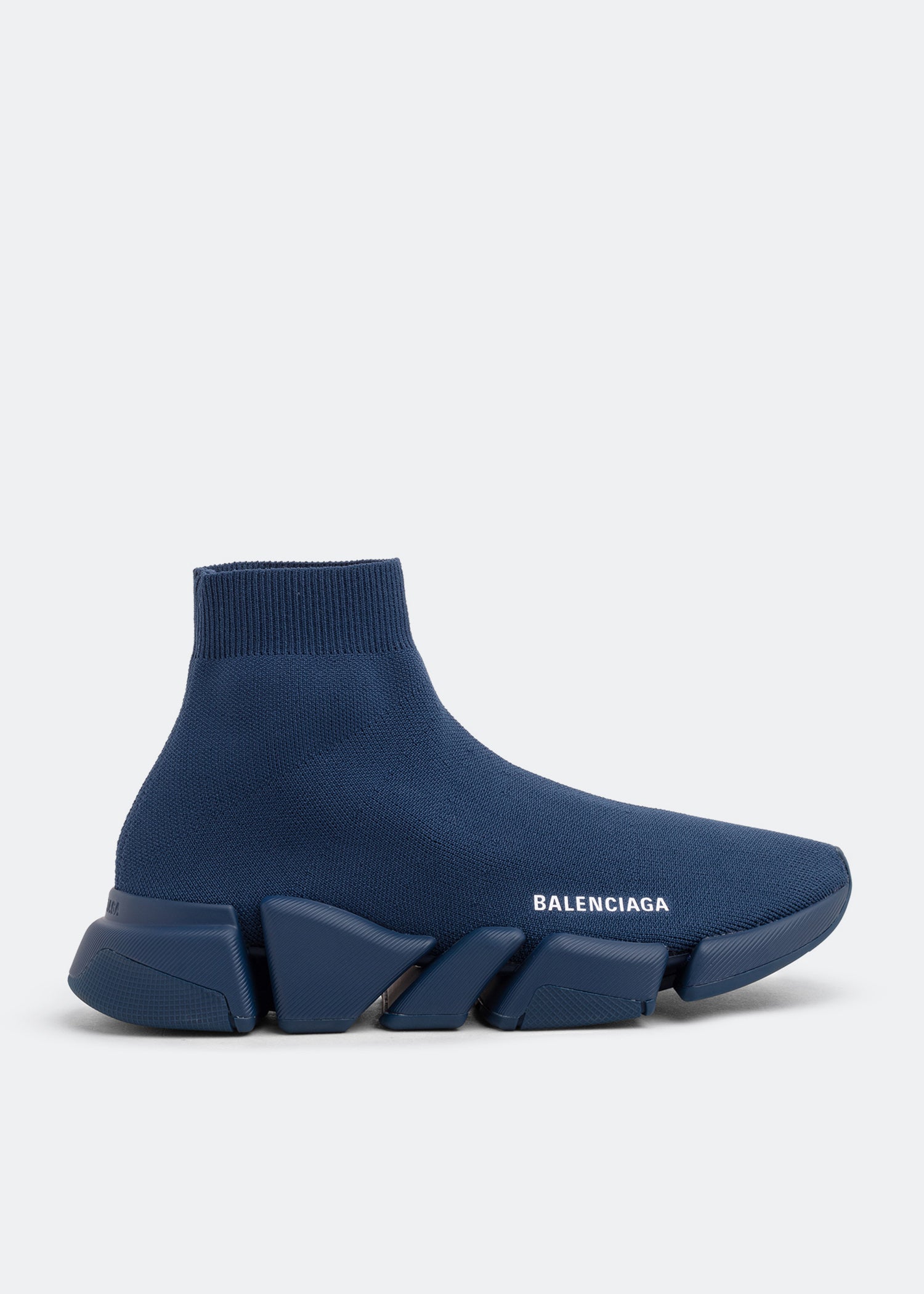 Balenciaga speed trainer navy best sale