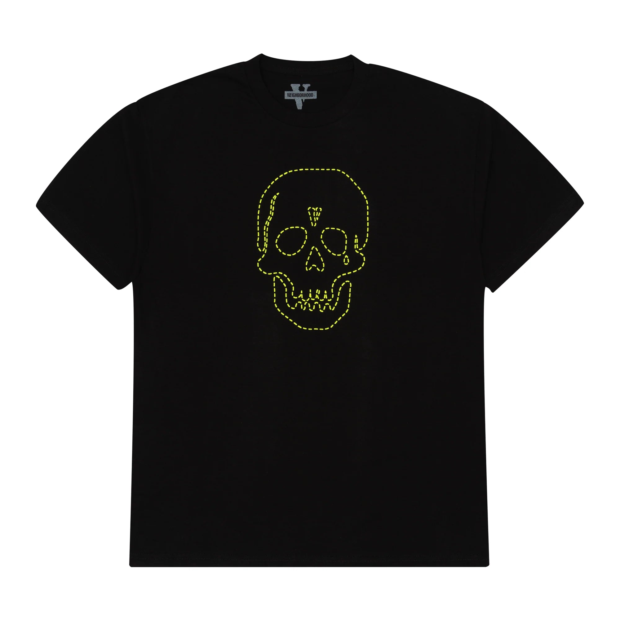 VLone X Neighborhood - Skull Tee (Green)