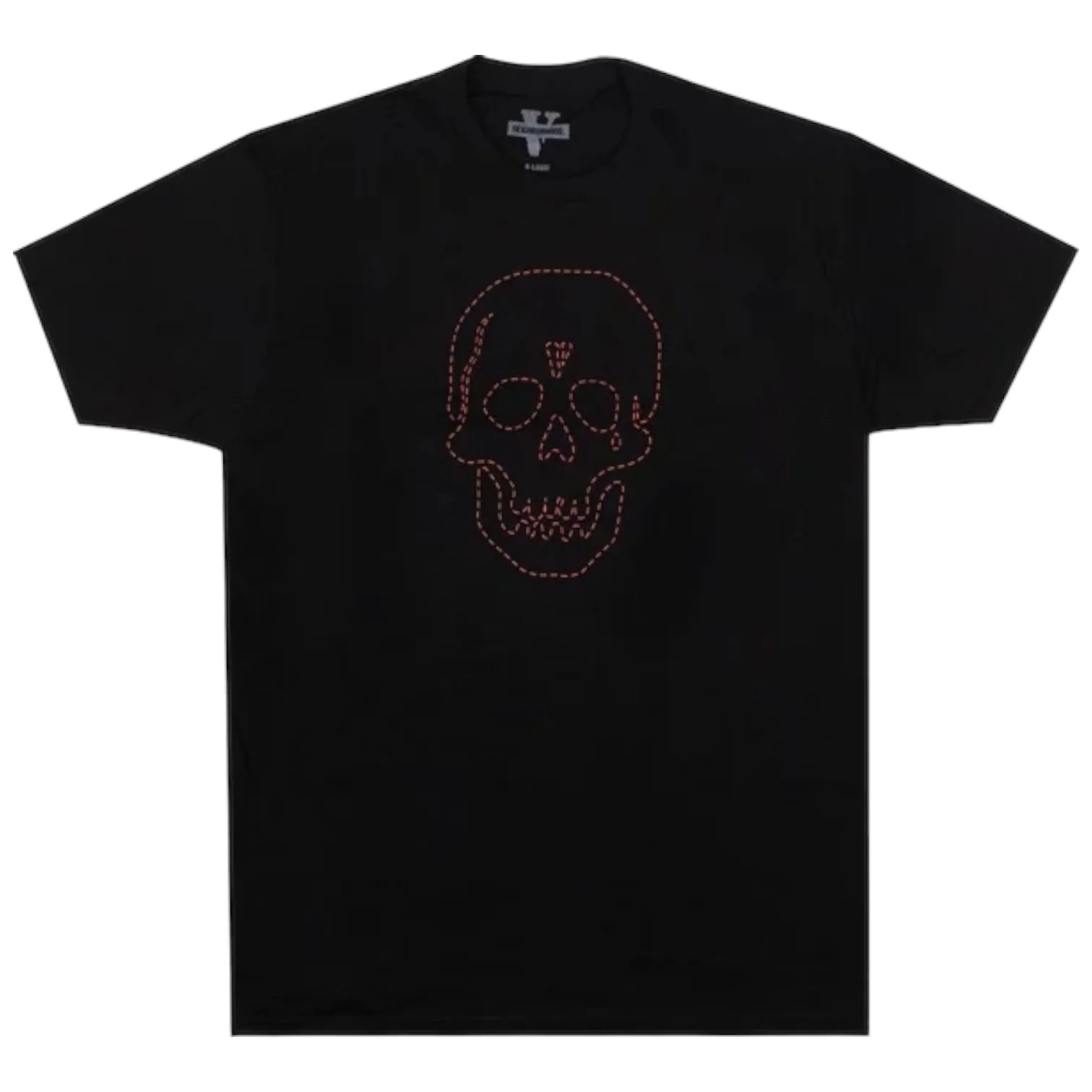 Vlone x Neighborhood - Skull Tee (Red)