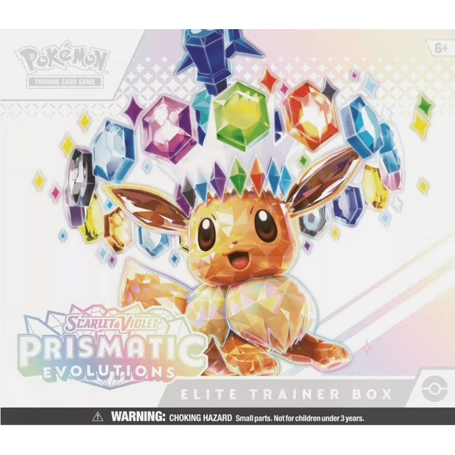 Pokémon TCG: Scarlet & Violet - Prismatic Evolutions Elite Trainer Box (ETB)