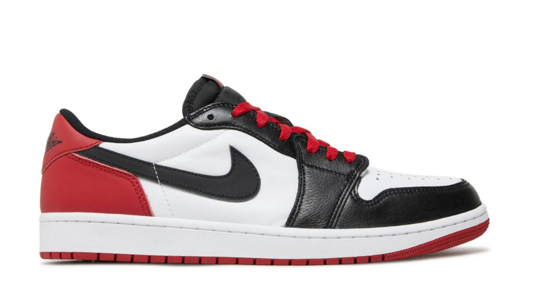 Air Jordan 1 Retro Low OG 'Black Toe'