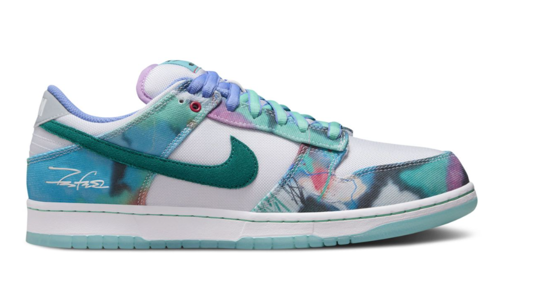 Futura Laboratories X Dunk Low SB (Bleached Aqua)