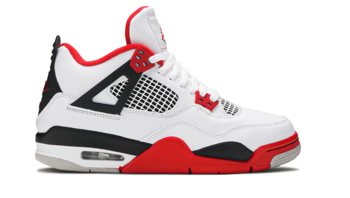Jordan 4 Retro OG GS 'Fire Red' 2020
