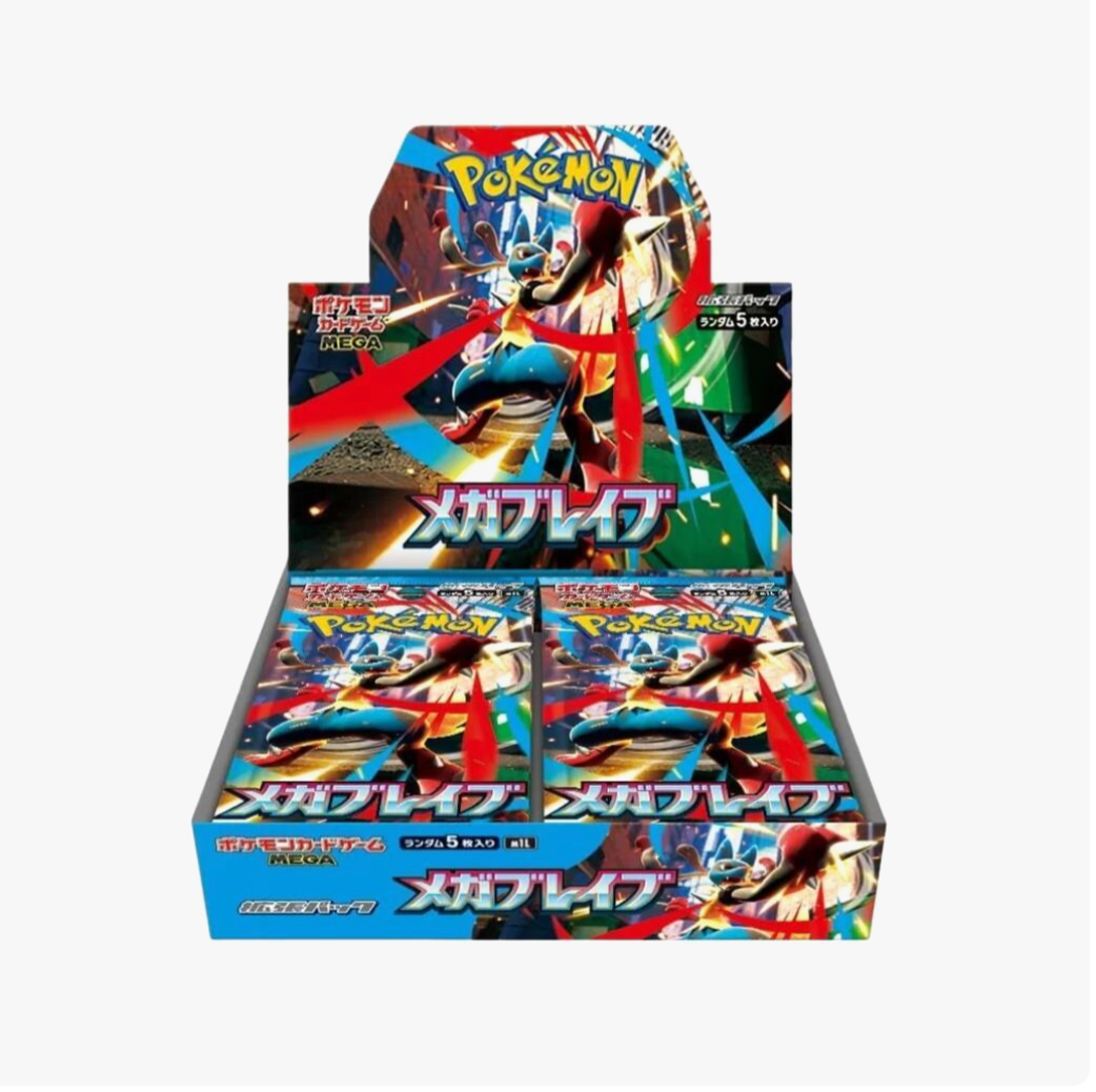 Pokemon Mega Brave Booster Box - m1L: Mega Brave (m1L)