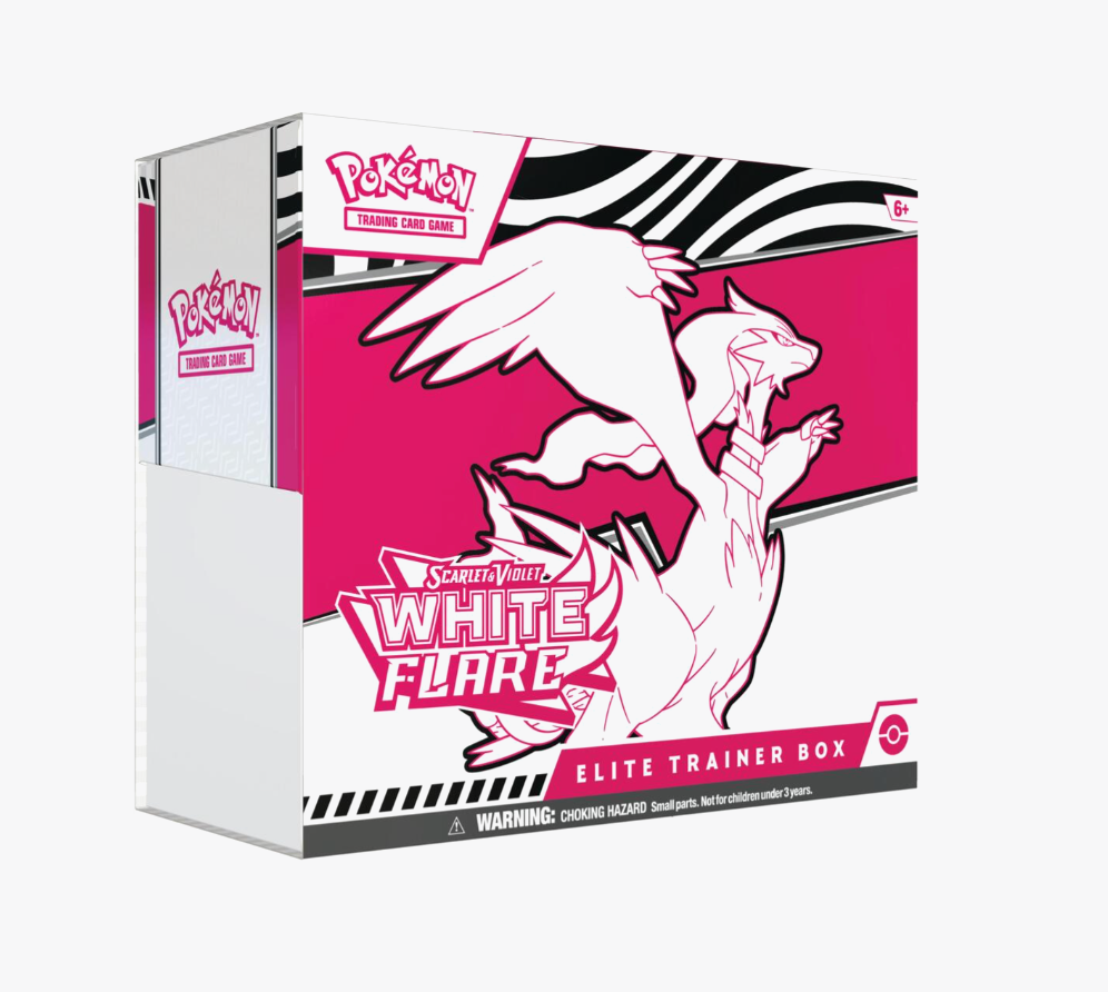 Pokemon Scarlet & Violet White Flare Elite Trainer Box