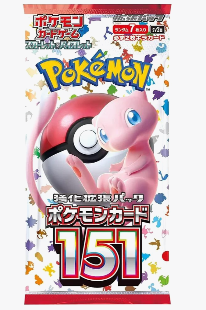 Pokemon Card 151 Booster Pack - SV2a: Pokemon Card 151 (SV2a) Japanese