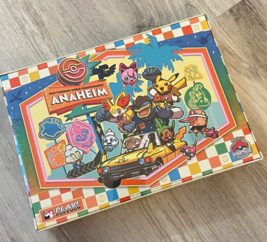 Pokemon World Championships 2025 Anaheim Exclusive Pikachu Car Puzzle 1000 Pcs