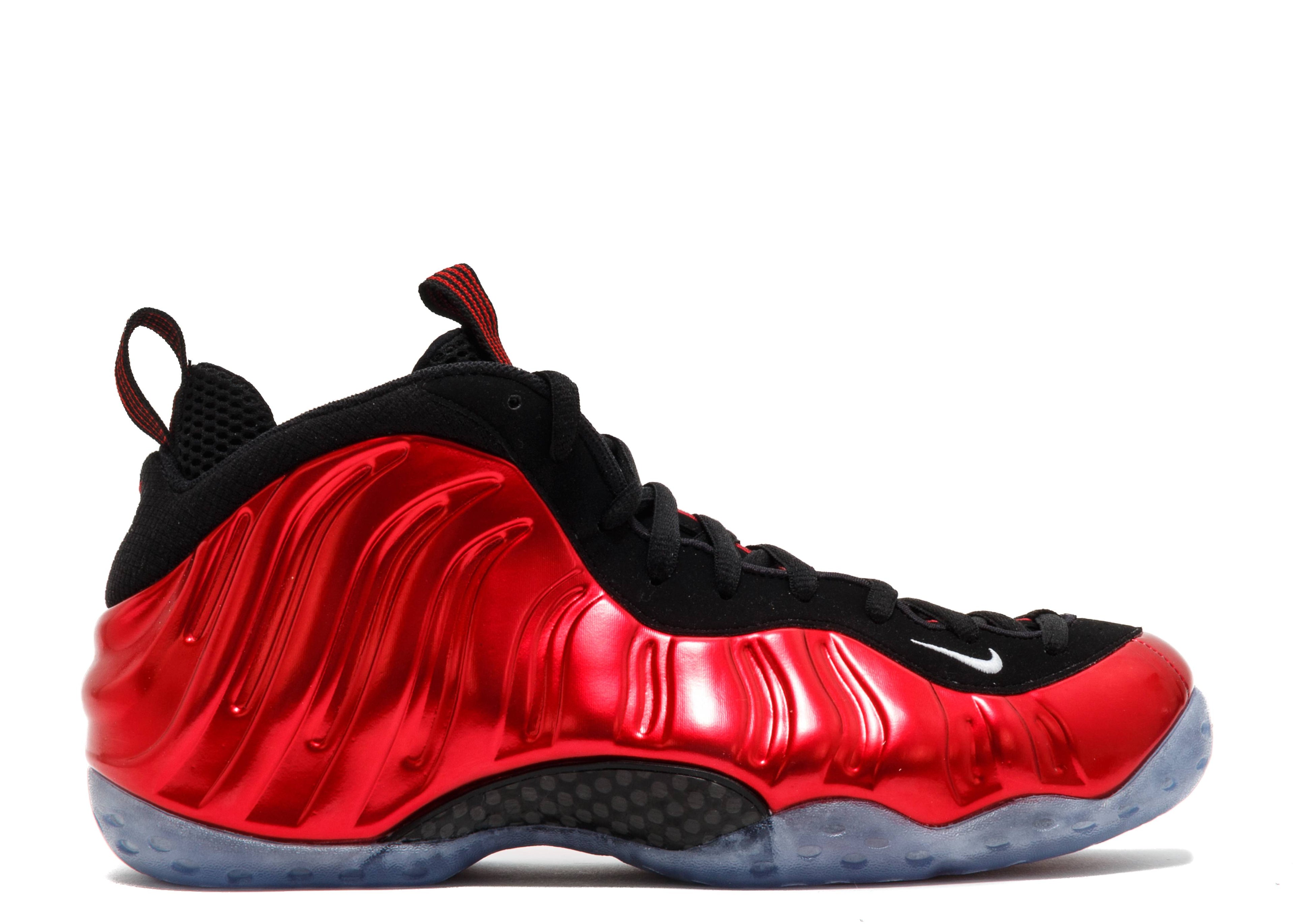 Air Foamposite One (Metallic Red)-Worn