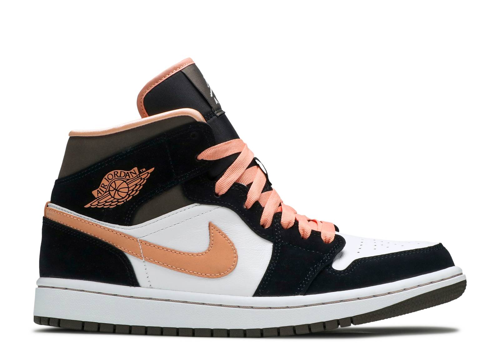 Wmns Air Jordan 1 Mid SE (Peach Mocha)
