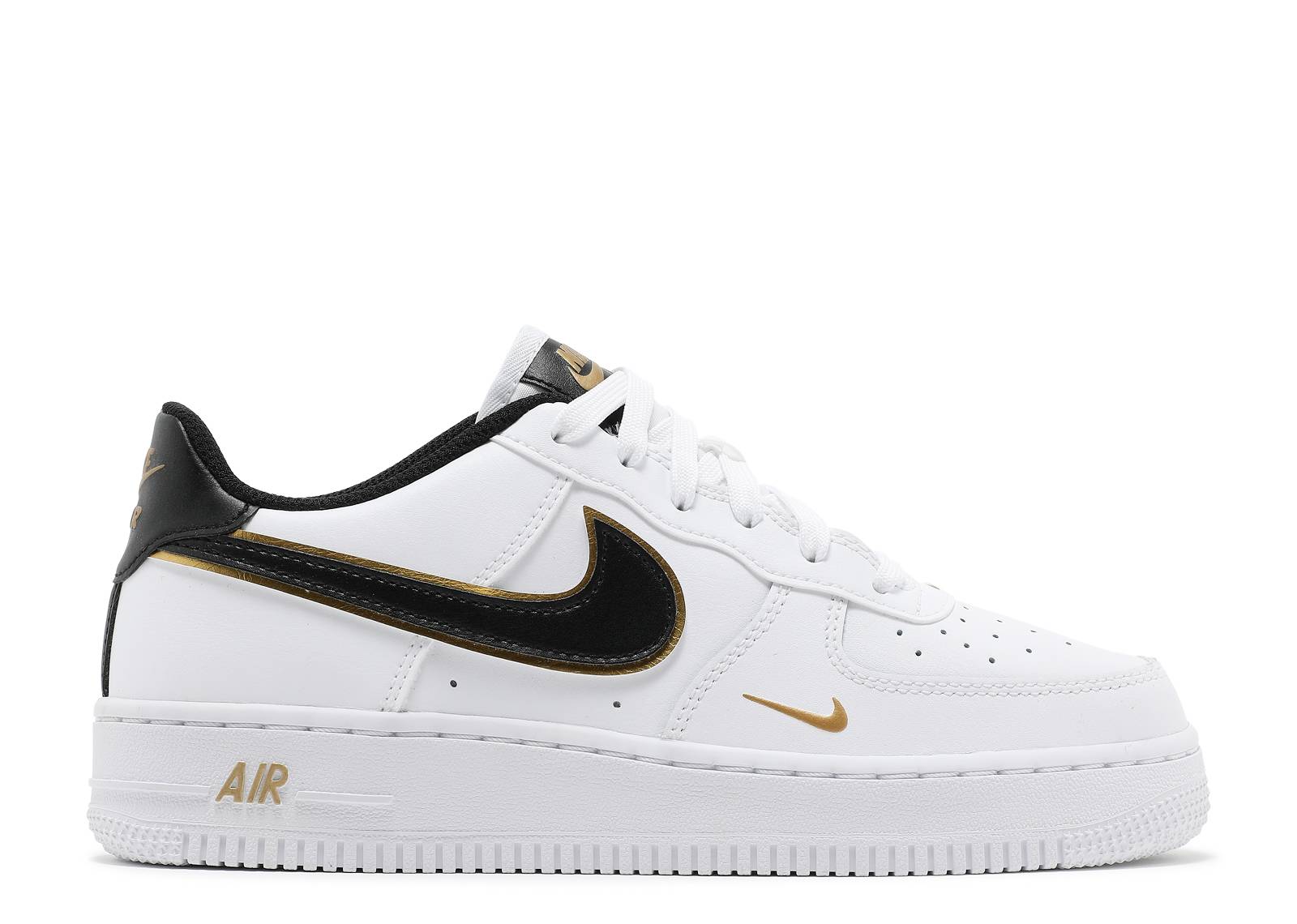 Air Force 1 LV8 GS (White Metallic Gold)