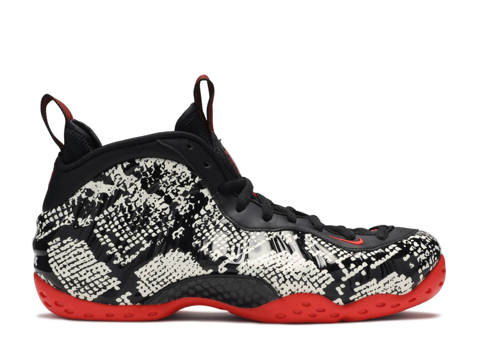 Air Foamposite One (Albino Snakeskin) - Worn