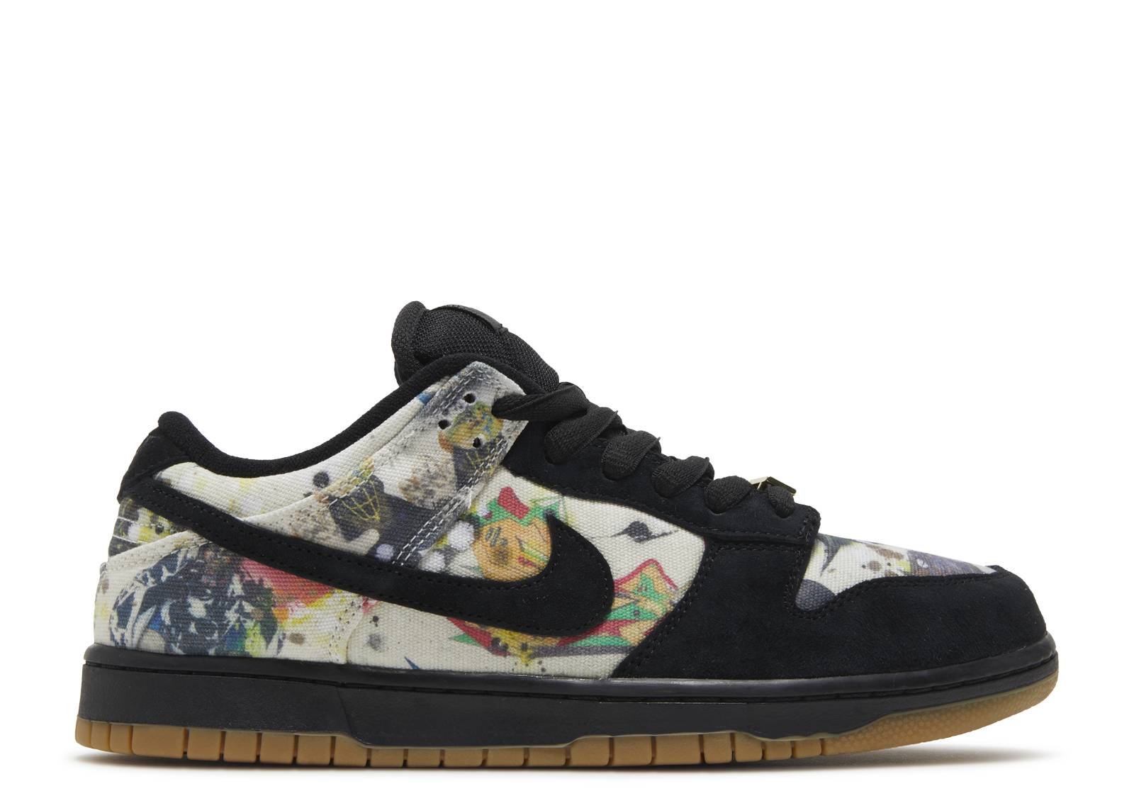 Supreme X Nike Dunk Low SB (Rammellzee) - Worn