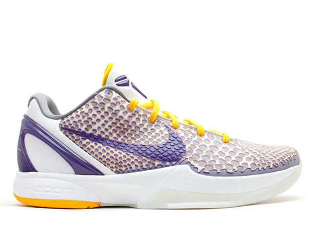 Zoom Kobe 6 (3D Lakers)- Worn