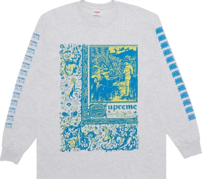 Supreme Saint Sebastian L/S Tee 'Grey'