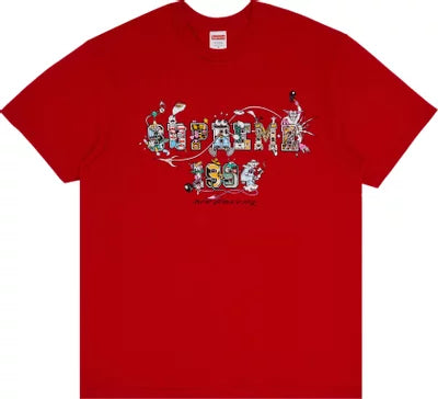 Supreme Varsity Tee 'Red'