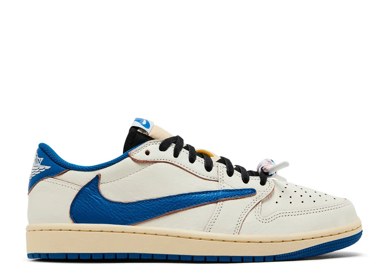 FRAGMENT DESIGN X TRAVIS SCOTT X JORDAN 1 LOW OG SP (SAIL MILITARY BLUE)