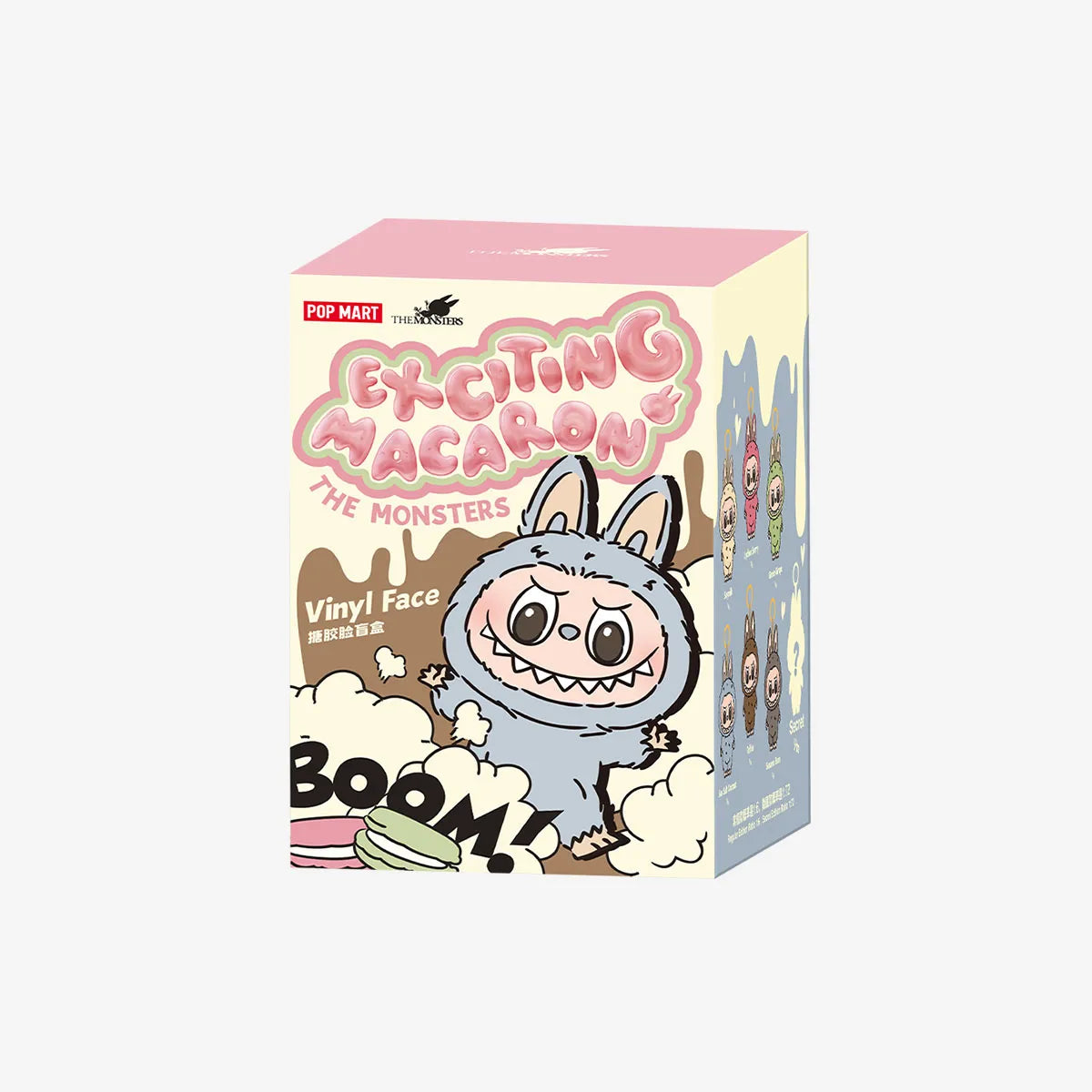 Pop Mart Labubu THE MONSTERS - Exciting Macaron Vinyl Face Blind Box