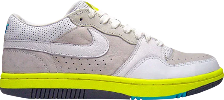 COURT FORCE LOW PREMIUM 'WHITE VOLTAGE YELLOW'