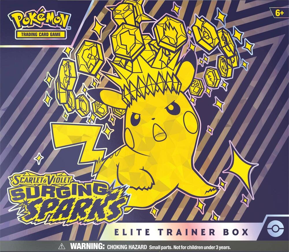 pokemon cards buy now pay later Surging Sparks Elite Trainer Box