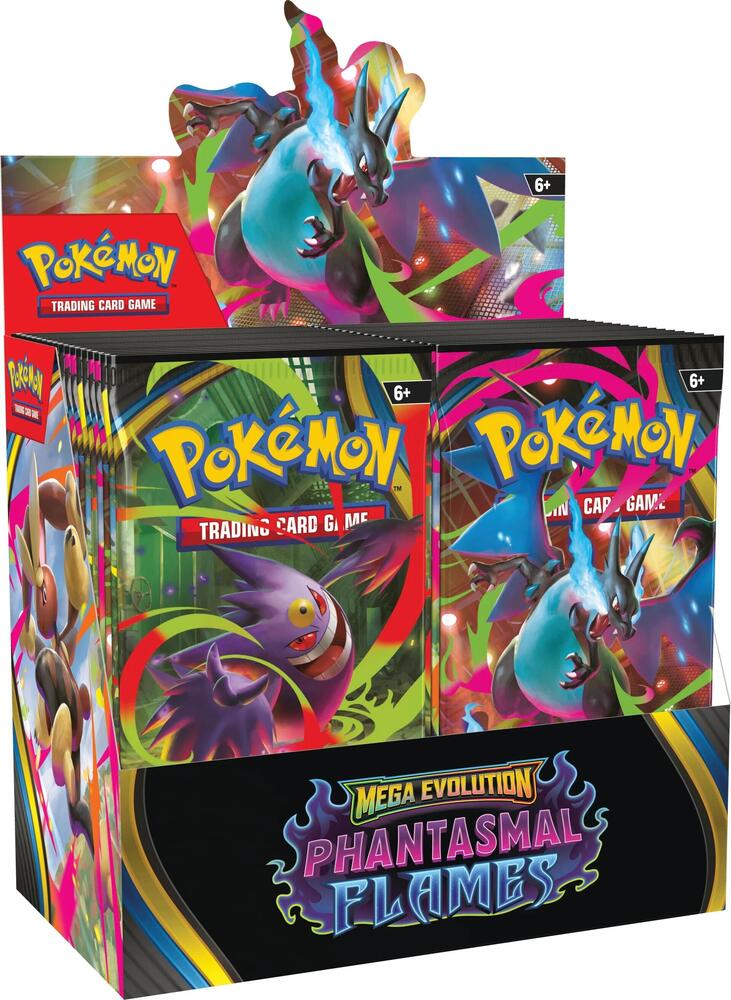 Pokemon Phantasmal Flames Booster Box - ME02: Phantasmal Flames (PFL)