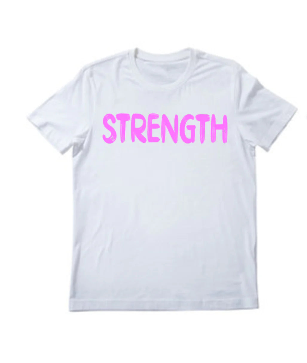 The Questions (Strength) T-Shirt 'White'