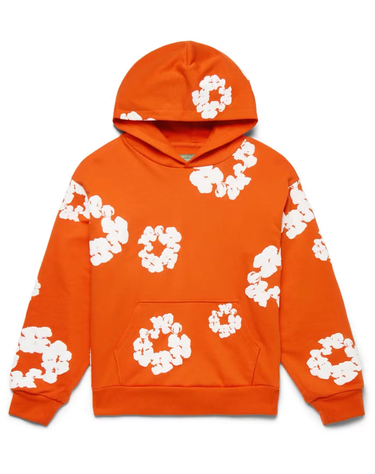 Denim Tears-The Cotton Wreath Sweatshirt (Orange)