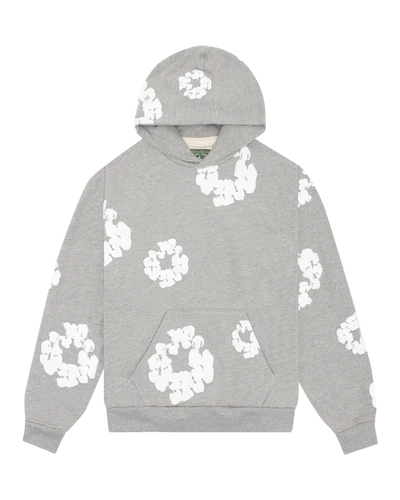 Denim Tears-The Cotton Wreath Sweatshirt (Grey)