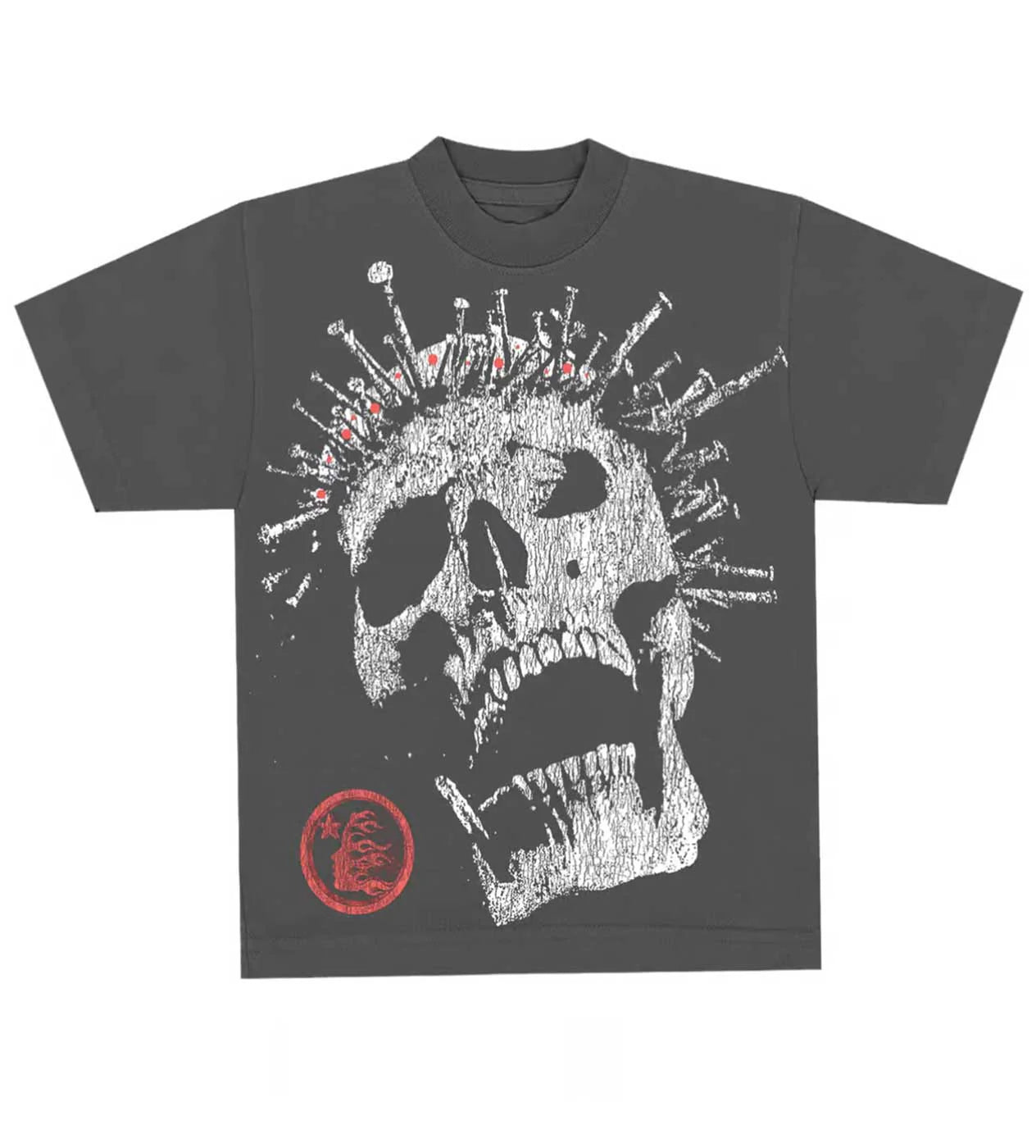 HELLSTAR STUDIOS CROWNED SKULL RHINESTONE (VINTAGE BLACK)