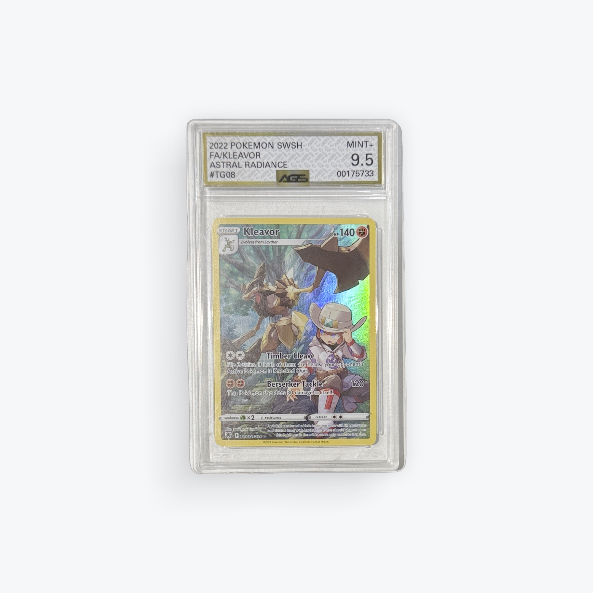 Kleavor - SWSH10: Astral Radiance Trainer Gallery (SWSH10:TG) Mint 9.5