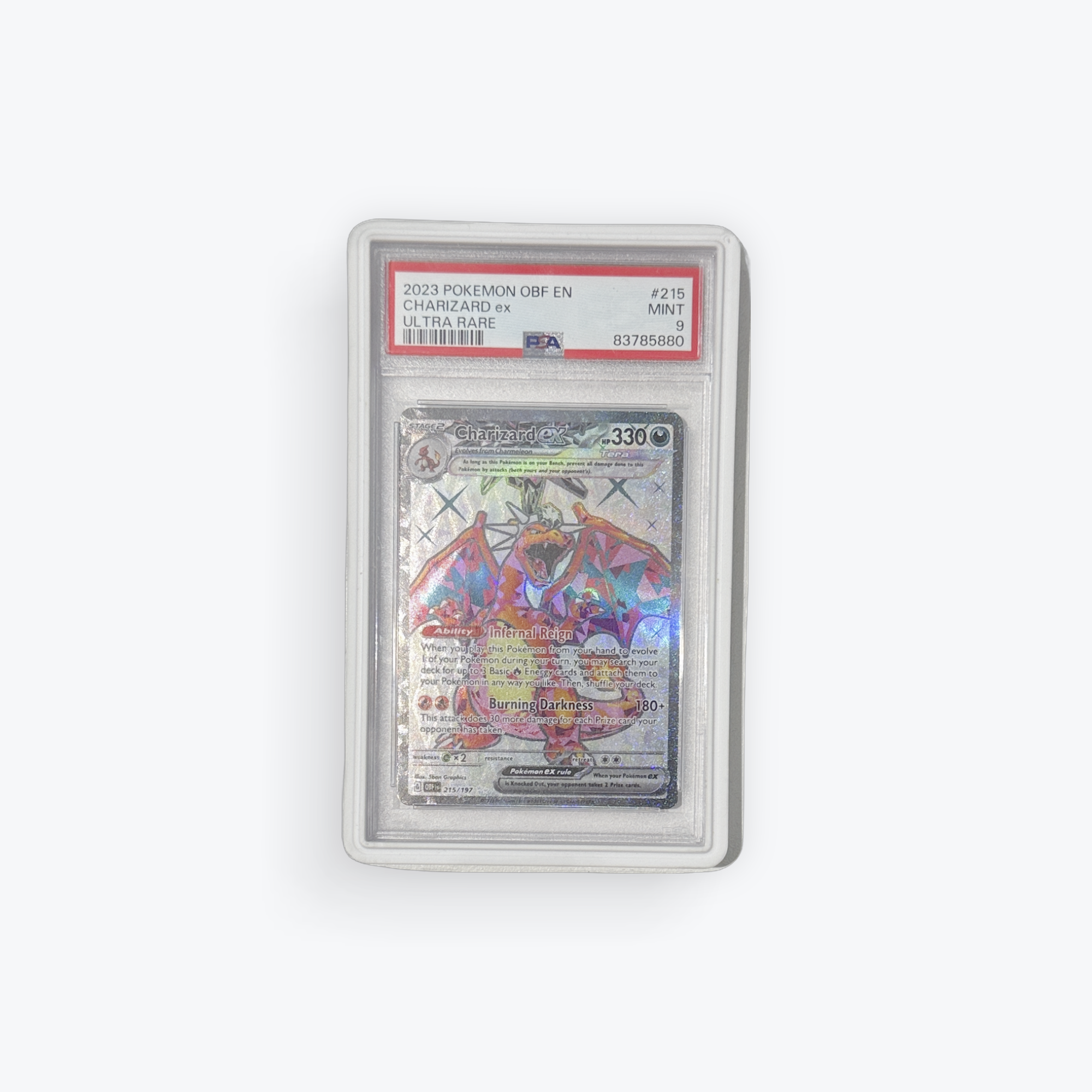 Charizard ex - 215/197 - SV03: Obsidian Flames (OBF) Mint 9