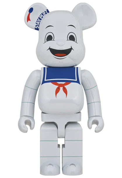 BE@RBRICK STAY PUFT MARSHMALLOW MAN WHITE CHROME Ver. 400%