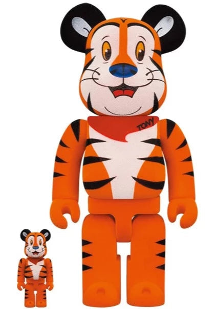 BE@RBRICK TONY THE TIGER FLOCKY Ver 100% & 400％