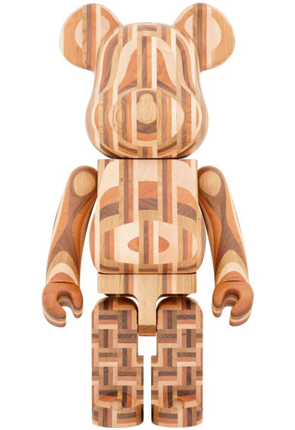 DCON23 BE@RBRICK Karimoku Yosegi 2nd 1000%