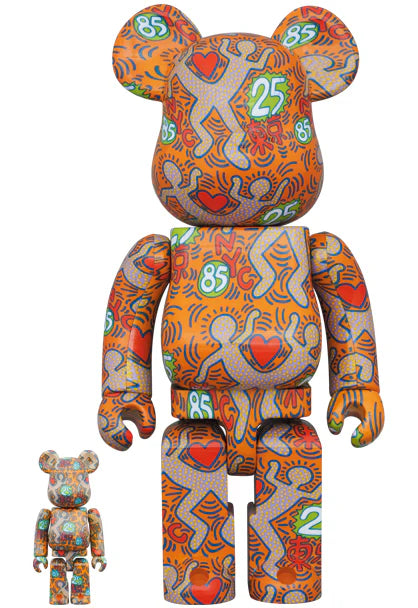 DCON23 BE@RBRICK Keith Haring #SP BWWT 100% & 400%