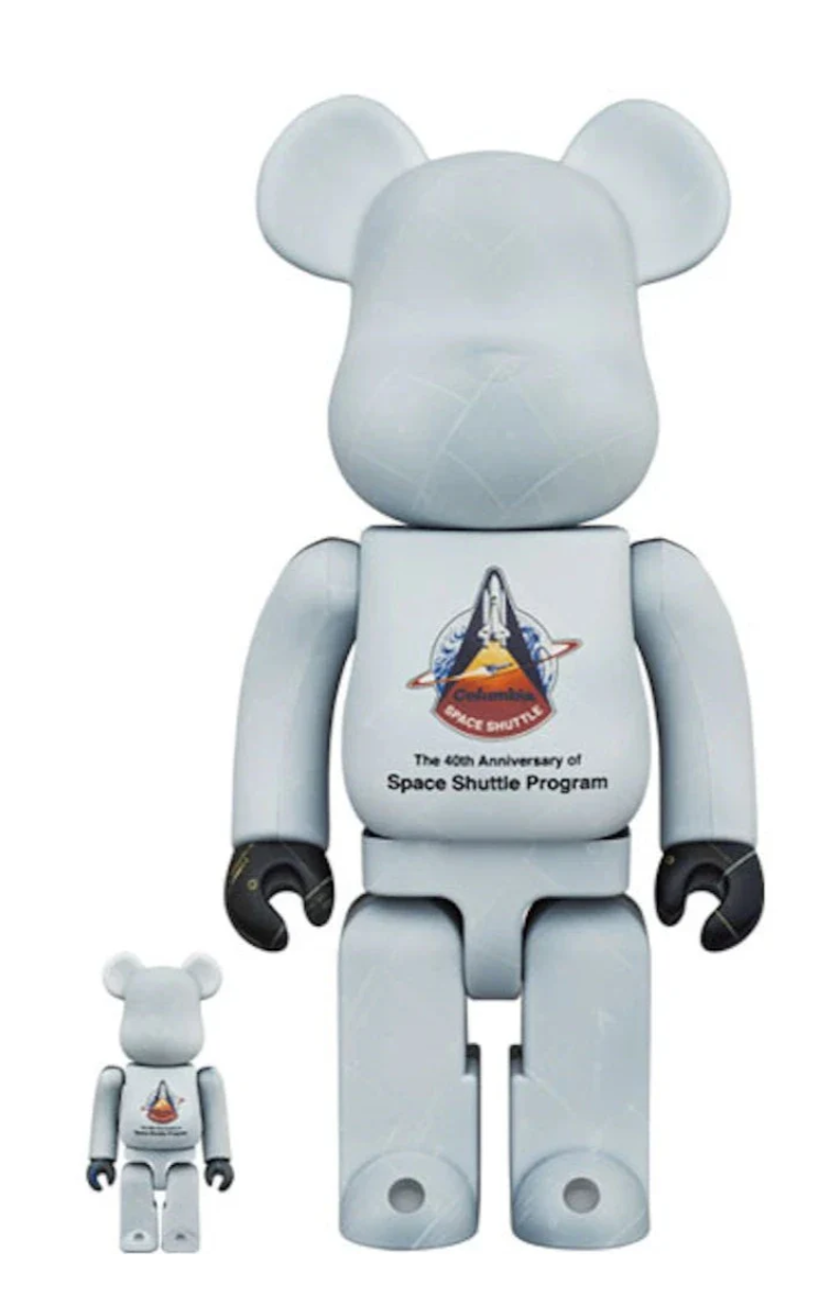 BE@RBRICK SPACE SHUTTLE 100% & 400%