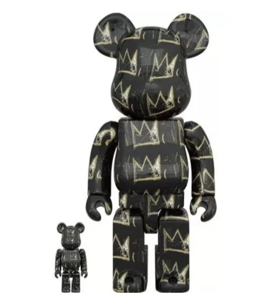 BE@RBRICK Jean-Michel Basquiat #8 100% and 400%