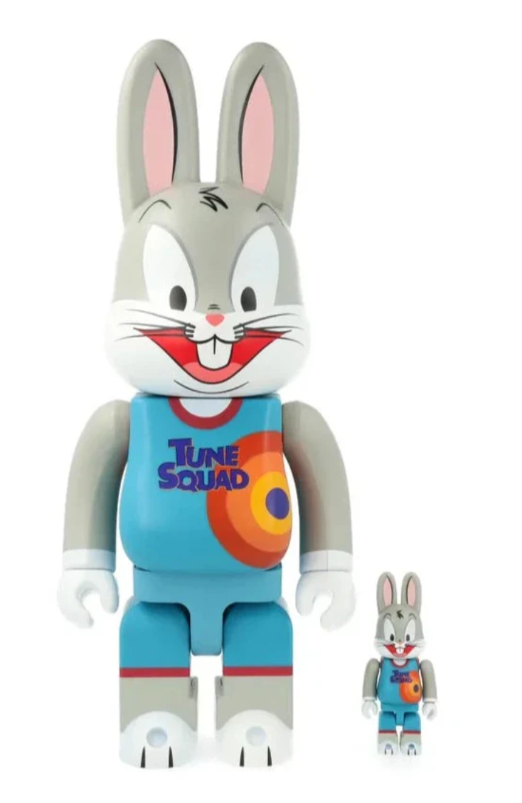 BE@RBRICK Space Jam: A New Legacy Bugs Bunny 100% & 400%