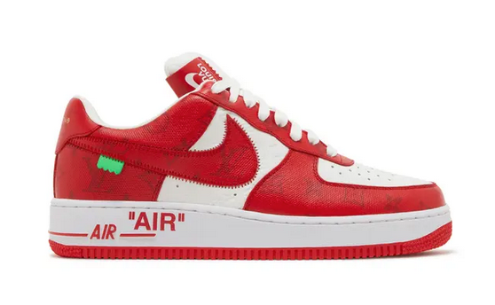 Louis Vuitton x Air Force 1 Low 'White Comet Red'
