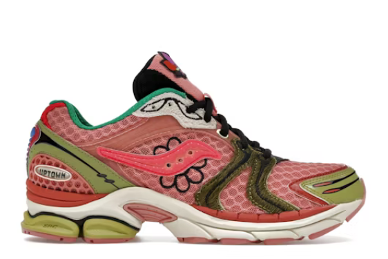 Saucony ProGrid Triumph 4Jae Tips Flowers Grow Uptown Virginia Creeper