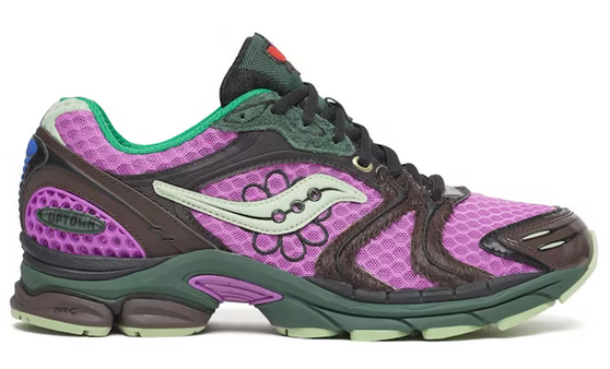 Saucony ProGrid Triumph 4Jae Tips Flowers Grow Uptown Perilla