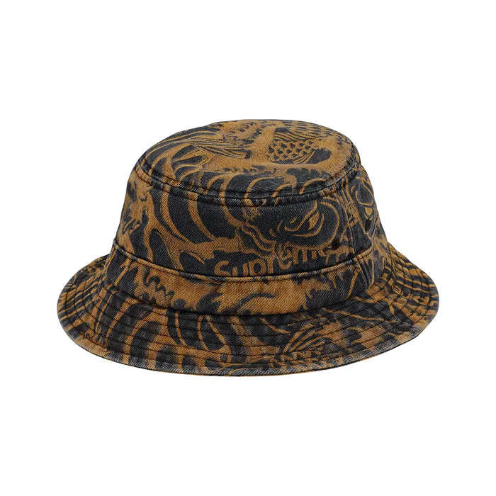 Supreme Bucket Hat (Waves Crusher Black)